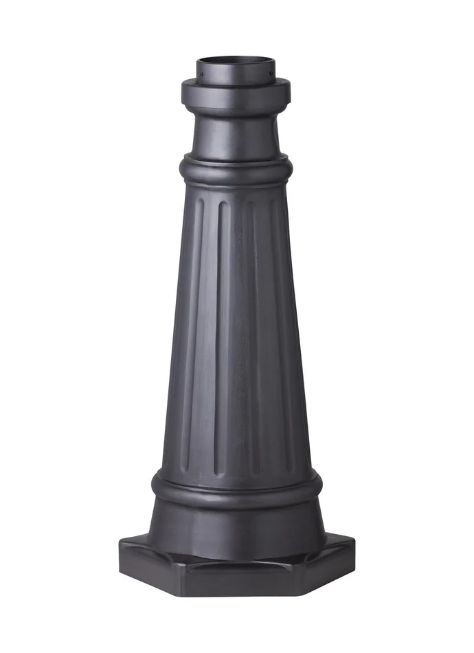 Generation Lighting POSTBASE-ANBZ Outdoor Post Base Post Mount Base, Antique Bronze
