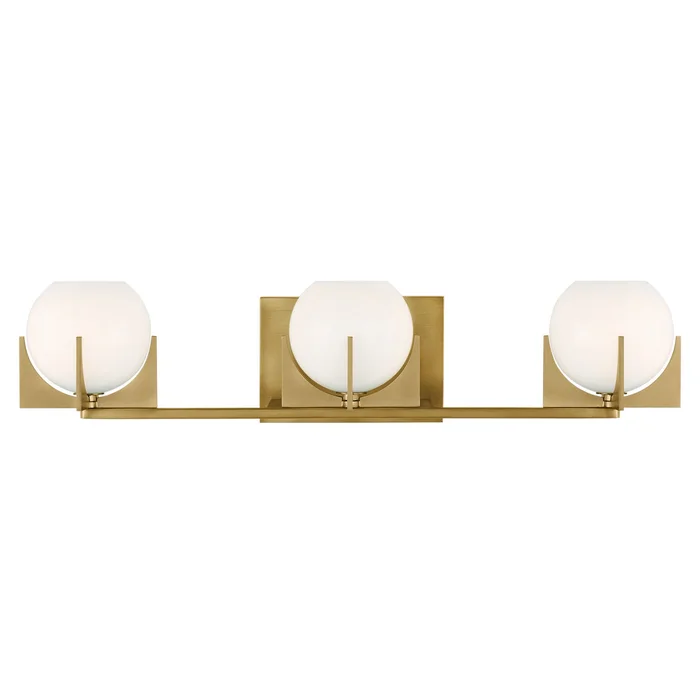 Generation Lighting VS2463BBS Abbott LED Vanity, Burnished Brass