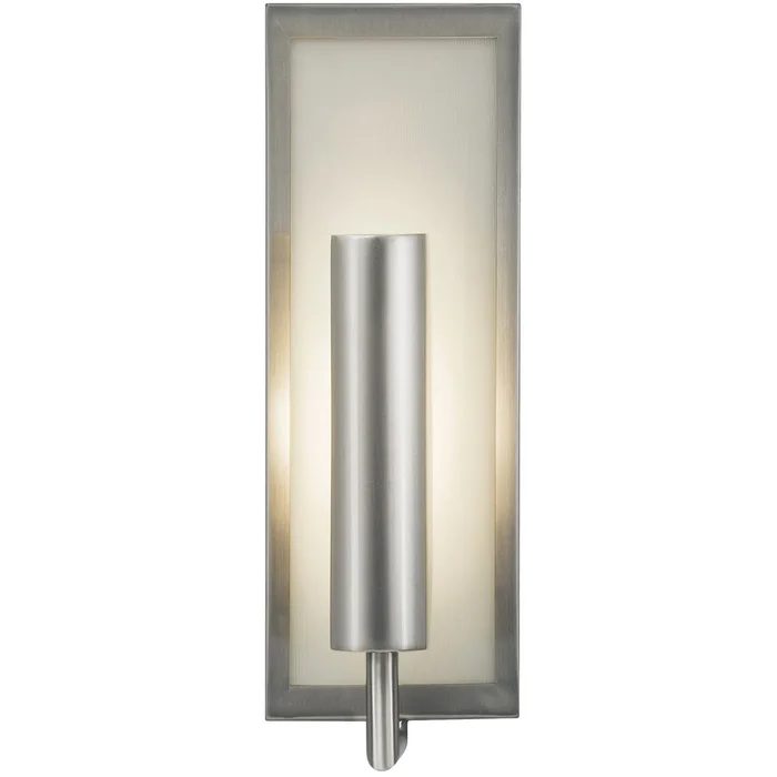Generation Lighting WB1451BS Mila One Light Wall Sconce, Brushed Steel