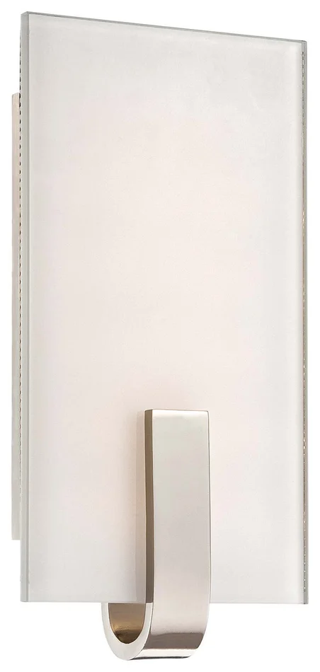 George Kovacs P1140-613-L George Kovacs LED Wall Sconce, Polished Nickel