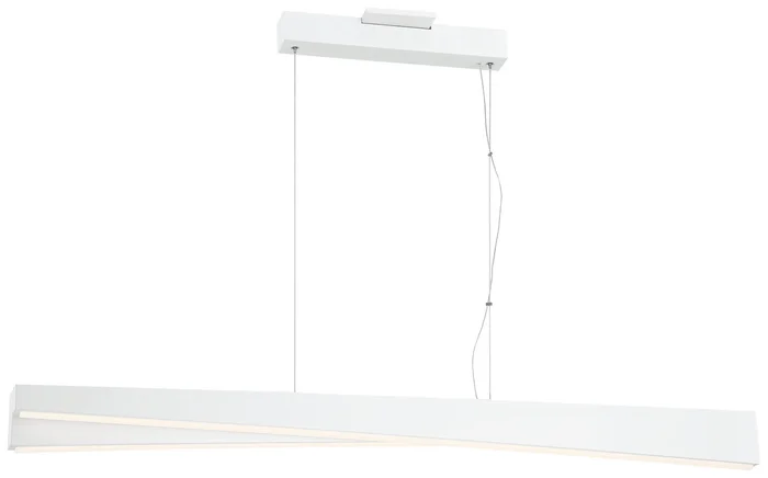 George Kovacs P1155-655-L So Inclined LED Island Pendant, Sand White