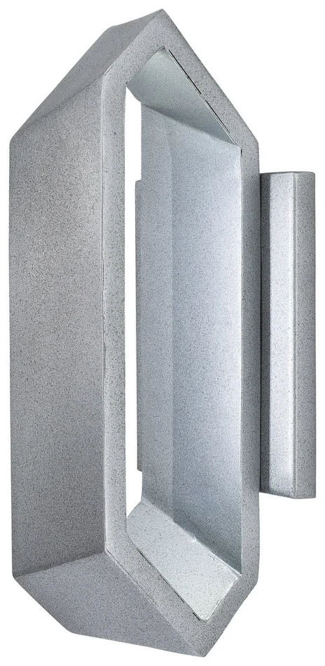 George Kovacs P1204-295-L Pitch LED Wall Sconce, Sand Silver