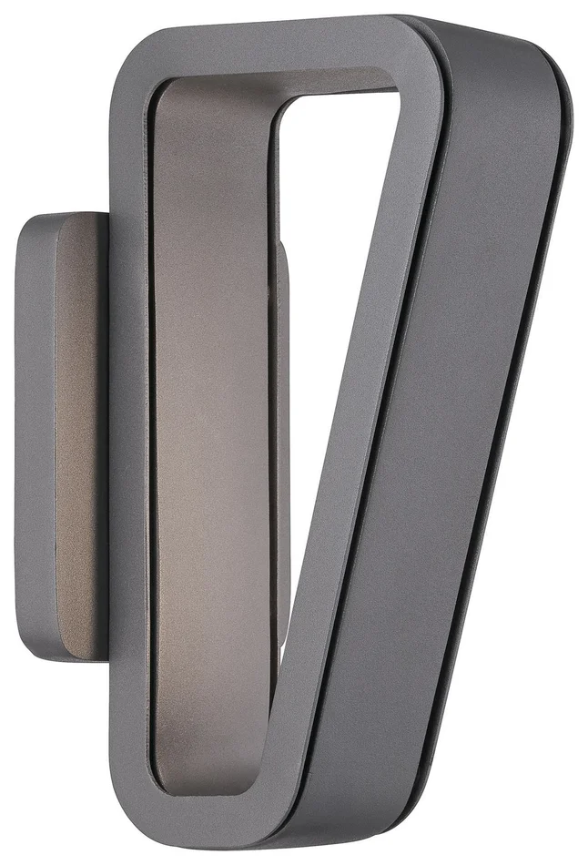 George Kovacs P1224-297-L Pediment LED Wall Sconce, Soldered Silver