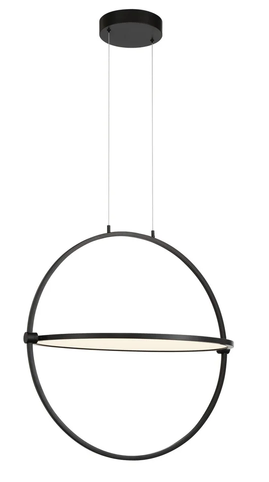 George Kovacs P5540-66A-L Studio 23 LED Pendant, Coal