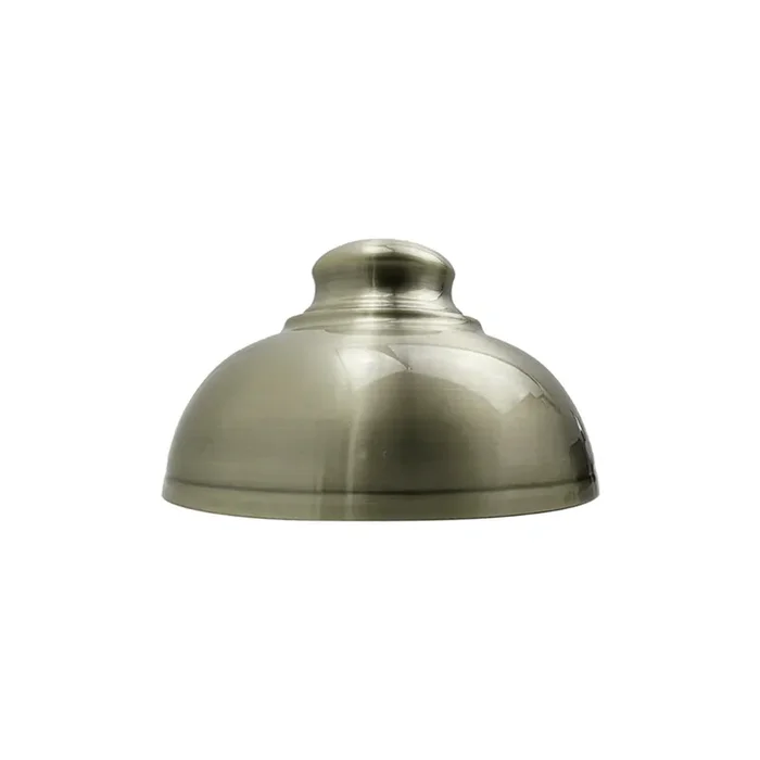 Green Brass Dome Vintage Light Shade – Medium