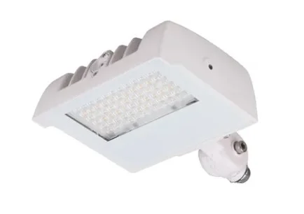Halco 22907 – SFLD2-HLS-CS-U-WH-PC – Sektor LED Flood Light Series – 50/60/80W – 3-CCT 30/40/50K – 120-277V – Photocell Included – White