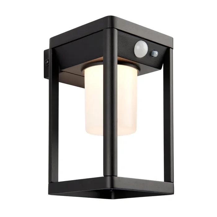 Hallam PIR Solar Wall Light