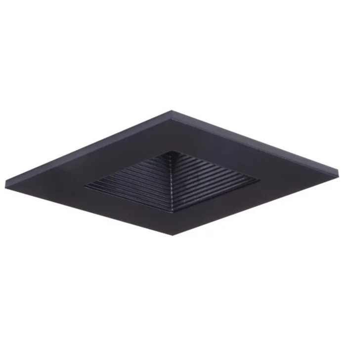 Halo Lighting 3011BKBB 3″ Square Adjustable Baffle Trim, Black