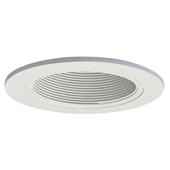 Halo Lighting 993W 4″ Coilex Incandescent Baffle Trim, White