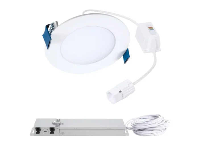 Halo Lighting HLBQL4069FSE010-6PK 4″ HLB QuickLink Canless Direct Mount, CCT Selectable (2700K-5000K), 0-10V Dimming, 6 Pack Kit Including Driver