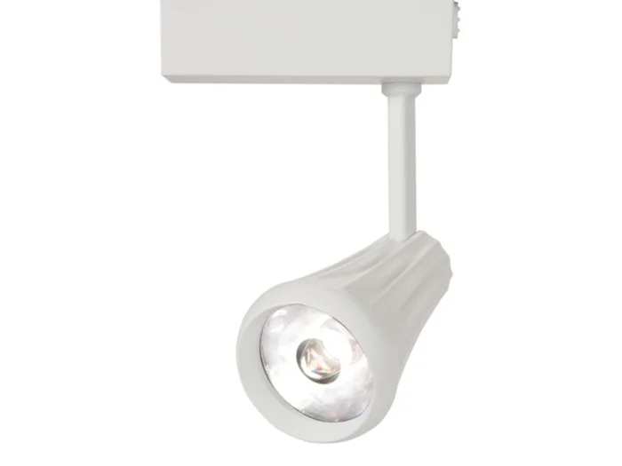 Halo Lighting L81108SP9027SL Mini LED Accent Track Luminaire, 800 Lumens, Spot 15 Degree Beam Angle, 90 CRI, 2700K, Silver