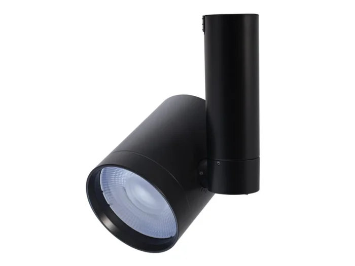 Halo Lighting L815MED30NF930MB LED Stasis Medium Track Luminaire, 3000 Lumens, Narrow Flood 25 Degree Beam Angle, 3000K, Black