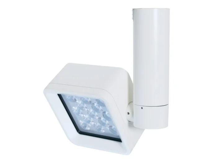 Halo Lighting L815SQ20FL935P LED Stasis Square Track Luminaire, 2000 Lumens, 37 Degree Beam Angle, 3500K, White