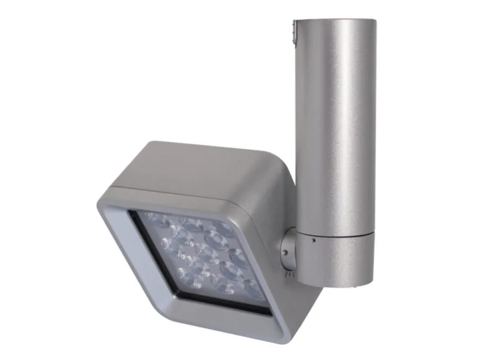 Halo Lighting L815SQ30NF940SL LED Stasis Square Track Luminaire, 3000 Lumens, 22 Degree Beam Angle, 4000K, Silver