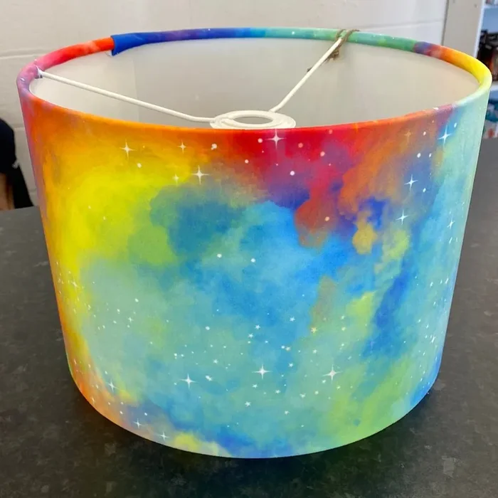 Hand Crafted Drum Table Lampshade – Aurora