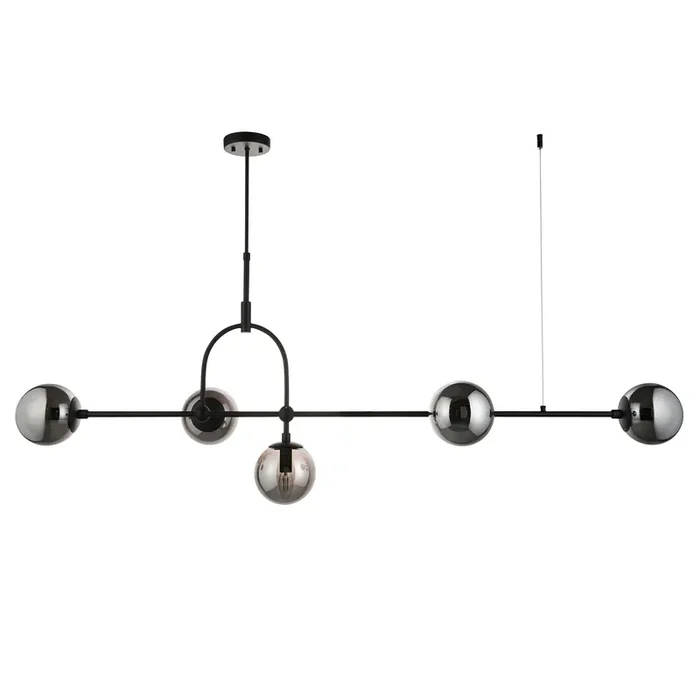 Hepta Black Bar Pendant
