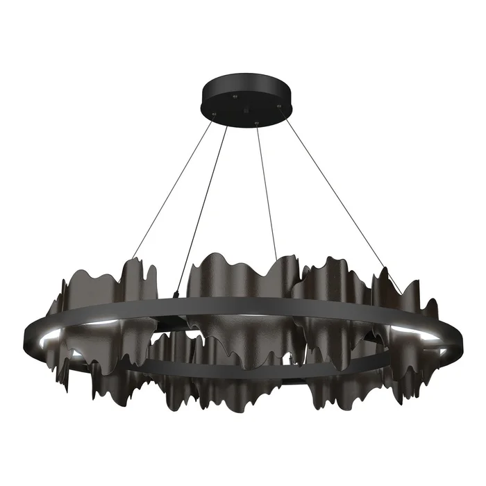 Hildene LED Pendant in Black (39|139653-LED-STND-10-14)