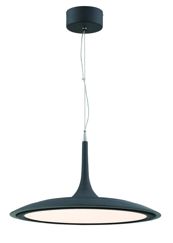 Hover LED Pendant in Dark Grey (42|P1781-719-L)