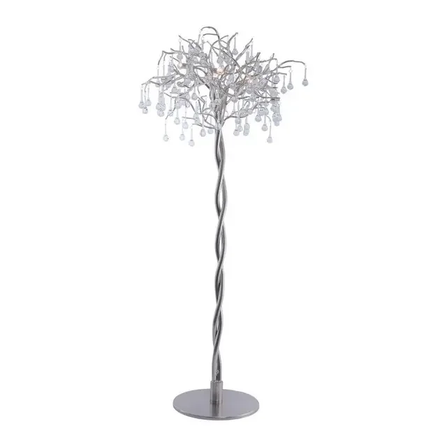 ICICLE 5 Light Steel Floor Lamp
