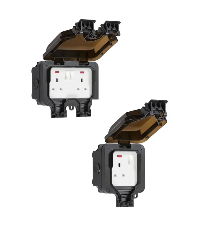 IP66 Rated Outdoor Wall Sockets