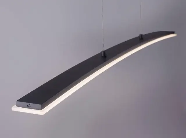 JANINA Anthricite Dimmable Bar Pendant Light