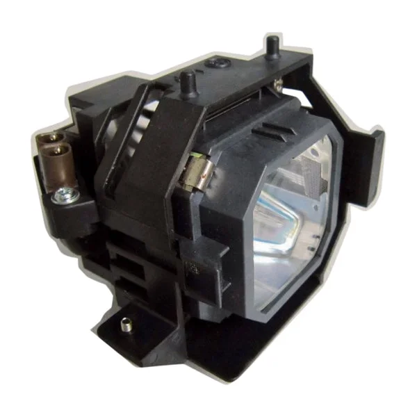 Jaspertronics™ Lamp & Housing for the Epson Powerlite 835P Projector w Original Lamp Inside – 1 Year Warranty