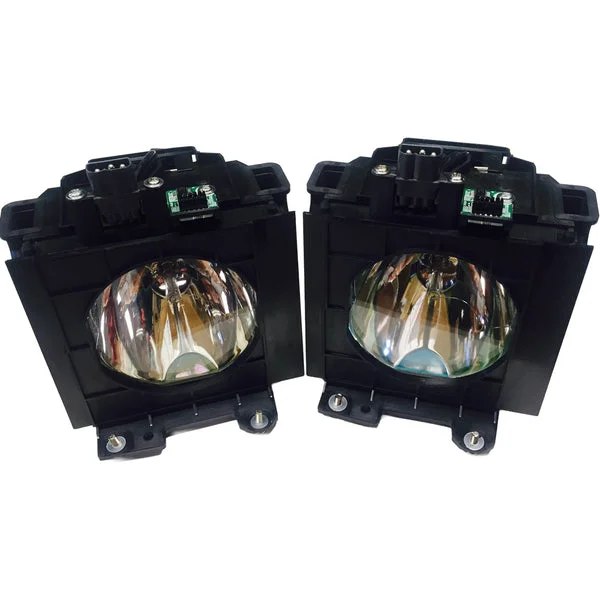 Jaspertronics™ Original Lamp & Housing TwinPack for the Panasonic PT-D5700 Projector – 1 Year Warranty