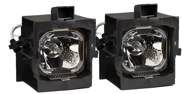 Jaspertronics™ Original R9841827 Lamp & Housing TwinPack for Barco Projectors – 1 Year Warranty
