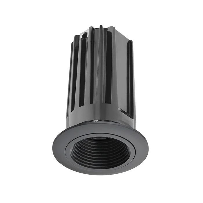 Juno Lighting 2LEDTRIM G2 DB 27K 90CRI SP BBL Recessed 2″ LED Downlight Baffle Trim, 2700K, 90 CRI, Spot Beam, Black Baffle with Black Trim Ring