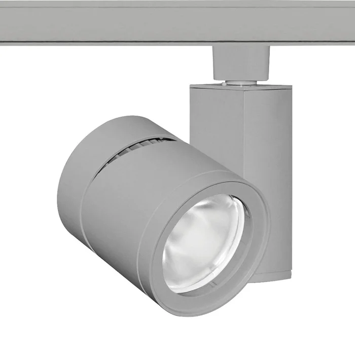 Juno Lighting T385L G2 40K 90CRI PDIM WFL SL 30W Vertical LED Cylinder, Phase Dimmable, 4000K, 90 CRI, Wide Flood Beam, Silver