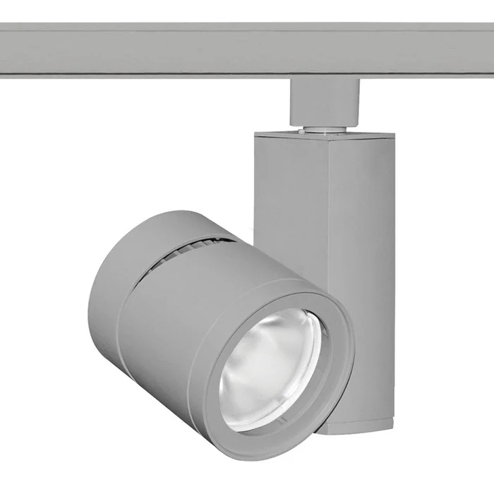 Juno Lighting T387L G2 27K 90CRI PDIM NFL SL 46W Vertical LED Cylinder, Phase Dimmable, 2700K, 90 CRI, Narrow Flood Beam, Silver