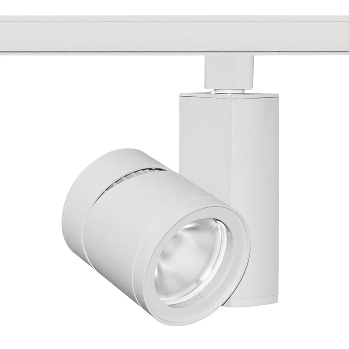 Juno Lighting T387L G2 30K 90CRI PDIM SP WH 46W Vertical LED Cylinder, Phase Dimmable, 3000K, 90 CRI, Spot Beam, White