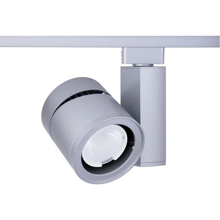 Juno Lighting T388L 27K 90CRI PDIM NFL SL 55W Vertical LED Cylinder, Phase Dimmable, 2700K, 90 CRI, Narrow Flood Beam, Silver