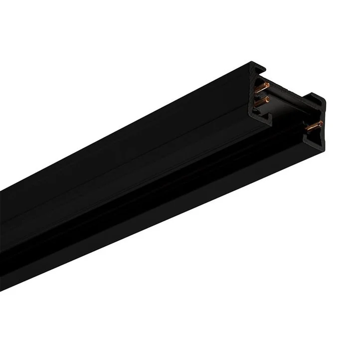 Juno Lighting TU 2FT BL 2 Ft. Trac-Master Two Circuit Track, Black