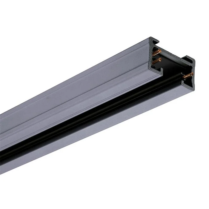 Juno Lighting TU 8FT SL 8 Ft. Trac-Master Two Circuit Track, Silver