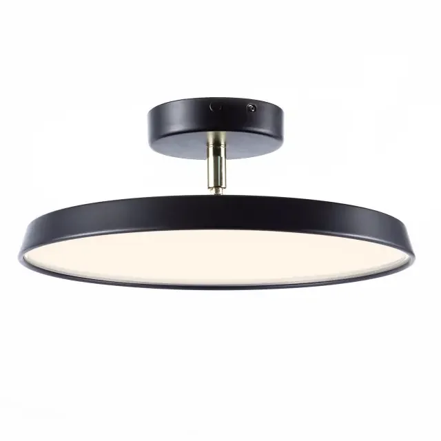 Kaito Pro 30 Black with White Diffuser Adjustable 30cm LED Flush Ceiling Light