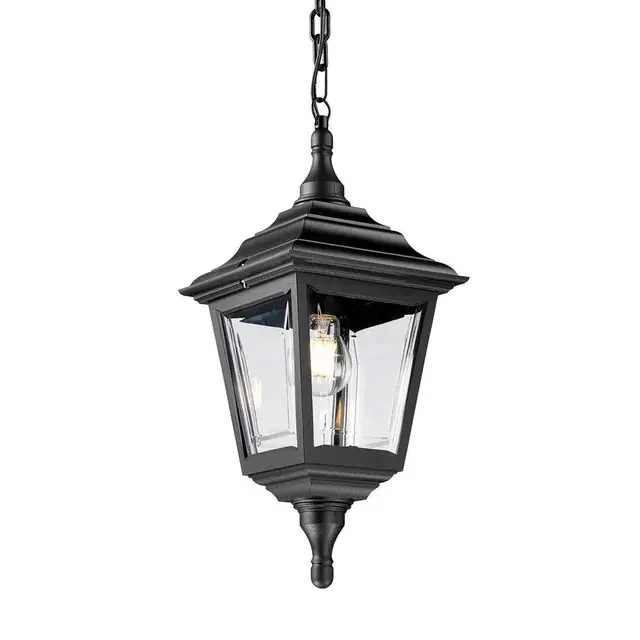Kerry Black IP44 Pendant Light