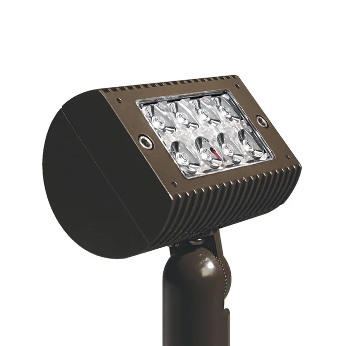 Kim Lighting EL218S3/8L4KUV/DB LED Micro-Flood, 120-277V, 350mA, 10W, Spot Beam, 4200K, Dark Bronze