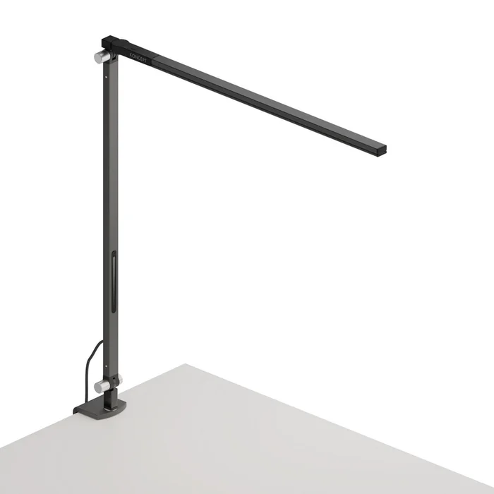 Koncept AR1000-CD-MBK-CLP Z-Bar LED Desk Lamp, Metallic Black