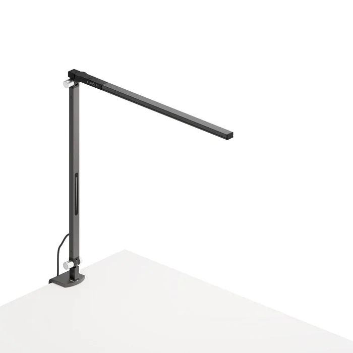 Koncept AR1100-CD-MBK-CLP Z-Bar LED Desk Lamp, Metallic Black