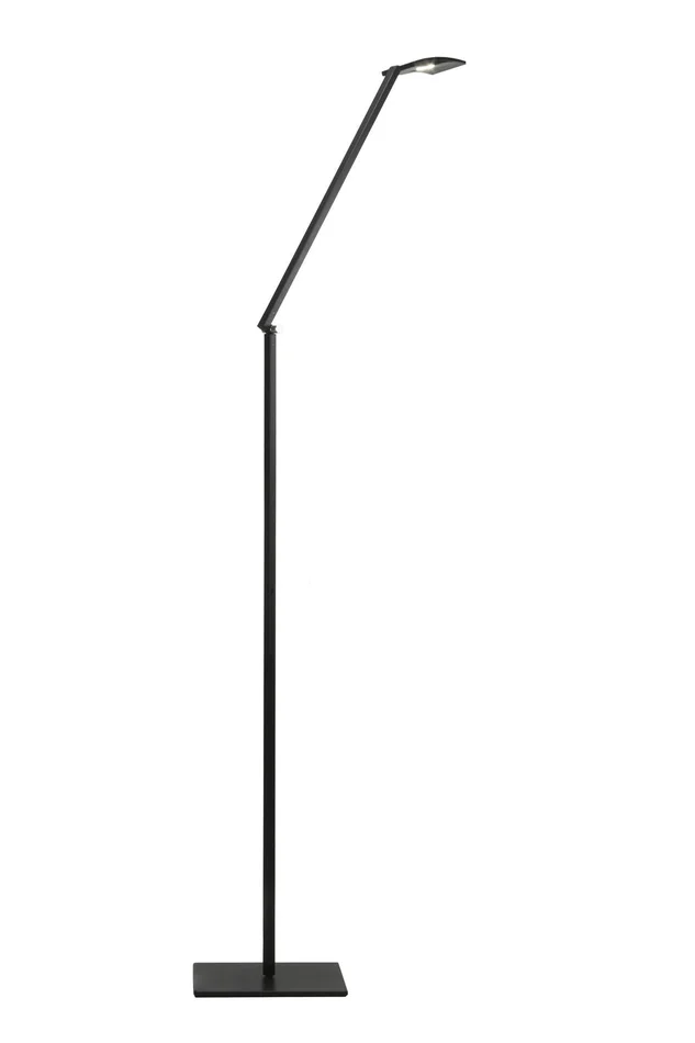 Koncept AR2001-MBK-FLR Mosso LED Floor Lamp, Metallic Black