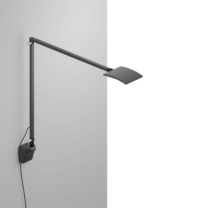 Koncept AR2001-MBK-WAL Mosso LED Desk Lamp, Metallic Black