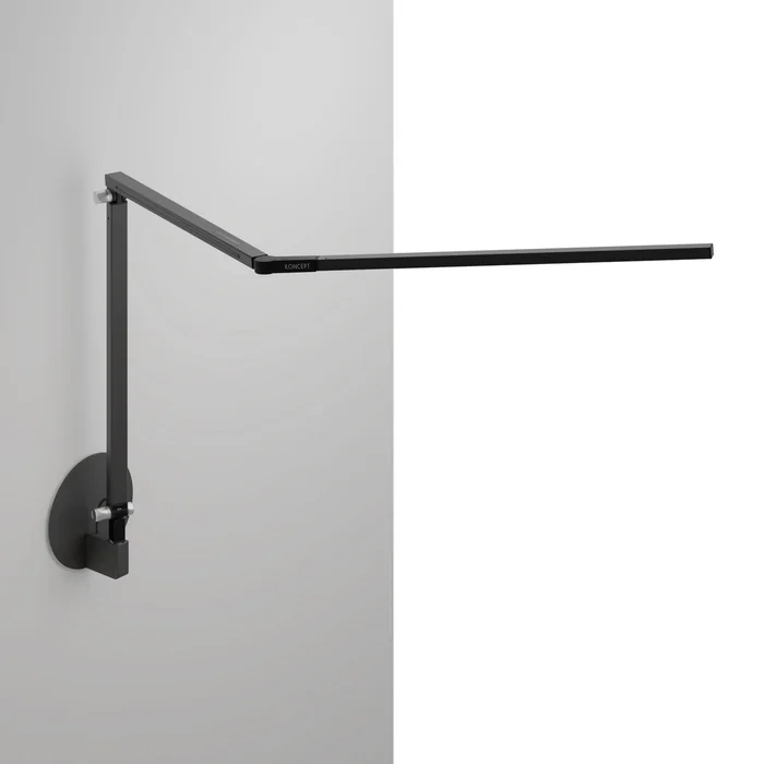 Koncept AR3000-CD-MBK-HWS Z-Bar LED Desk Lamp, Metallic Black