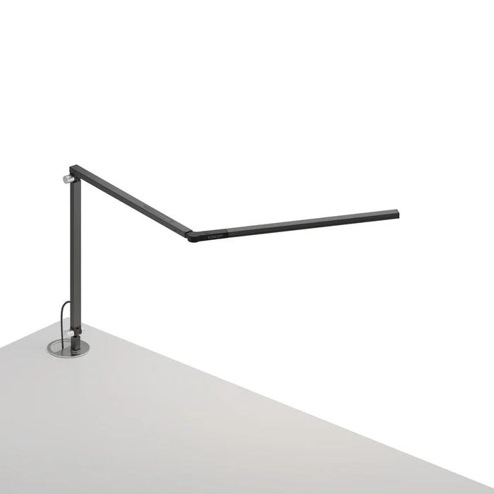 Koncept AR3100-WD-MBK-GRM Z-Bar LED Desk Lamp, Metallic Black