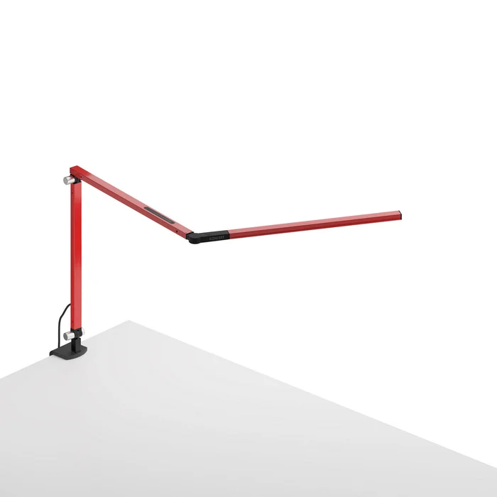 Koncept AR3100-WD-RED-CLP Z-Bar LED Desk Lamp, Red