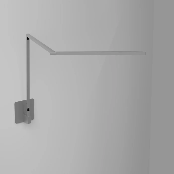 Koncept ZBD3000-D-SIL-STD-HWS Z-Bar LED Desk Lamp, Silver