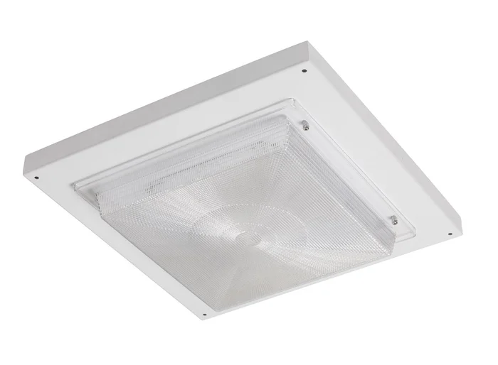 LED Canopy Light, 6837 Lumen Max, Selectable Wattage and CCT, 120-277V