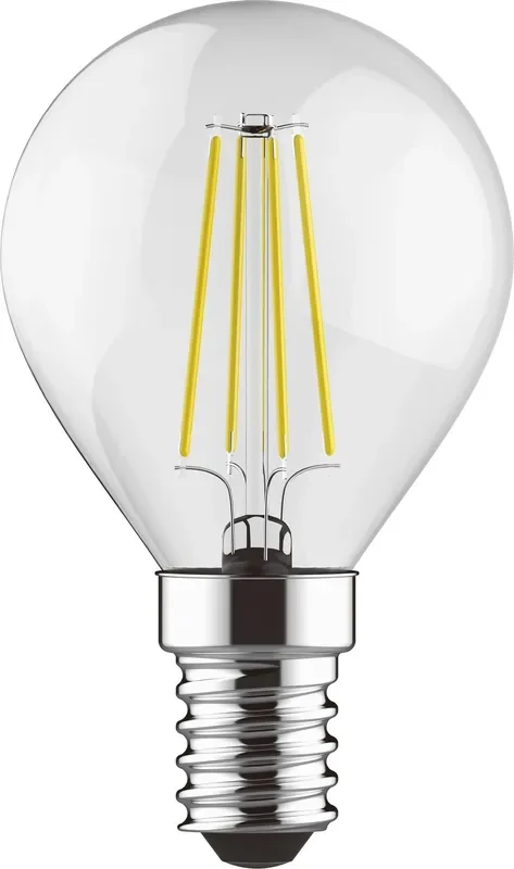 LED E14 4.5w Golf Ball Clear Bulb – Dimmable