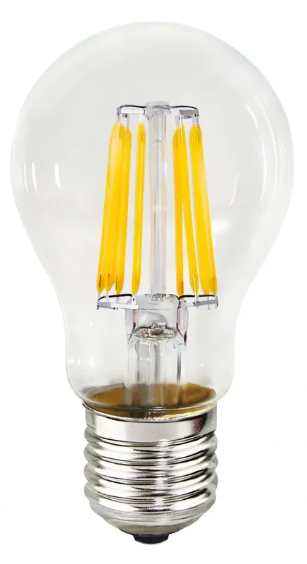 LED E27 8w GLS Clear Bulb – Dimmable