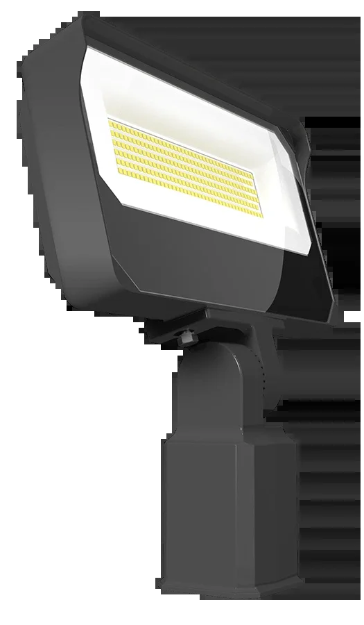 LED Flood Light, 14,040 Lumen Max, Wattage and CCT Selectable, 120-277V, Bronze or White Finish